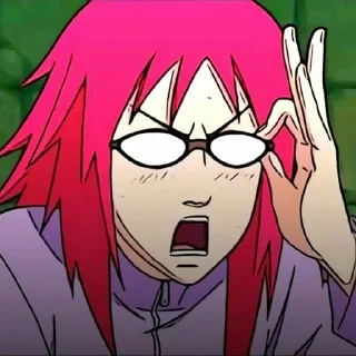 ❤️ emoji Karin Uzumaki Telegram sticker 23 of 78