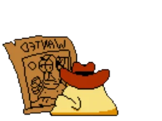 Sticker from The Vigilante @pizzza_tower