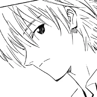 🎹 emoji Kaworu Nagisa ≈ @wujsed Telegram sticker 5 of 67