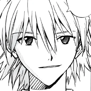 🎹 emoji Kaworu Nagisa ≈ @wujsed Telegram sticker 14 of 67