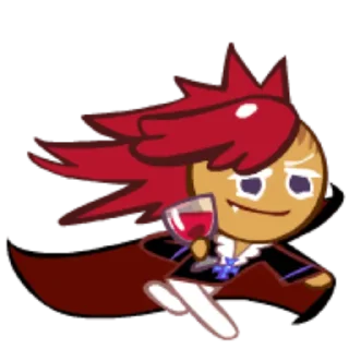 🍷 emoji Vampire Cookie! Telegram sticker 9 of 27