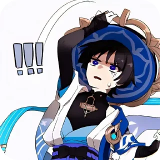 🤯 emoji Wanderer Telegram sticker 16 of 49