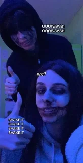 Sticker from creepypastahot