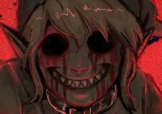 🌟 emoji Creepypasta ¤ Telegram sticker 12 of 59
