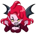 😡 emoji Lady Vampire Telegram sticker 12 of 16