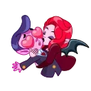 😘 emoji Lady Vampire Telegram sticker 16 of 16