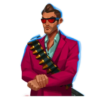 🤨 emoji Bullet Echo Animated (by @echobulletcheats) Telegram sticker 11 of 21