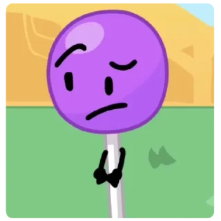 🍭 emoji BFDI - Lollipop! | @tavloi Telegram sticker 14 of 44