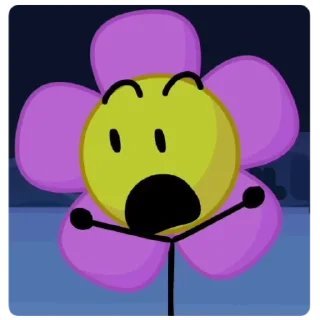 🌸 emoji BFDI - Flower! | @tavloi Telegram sticker 10 of 75