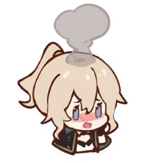 😰 emoji Paimon's Paintings 1 Telegram sticker 6 of 112