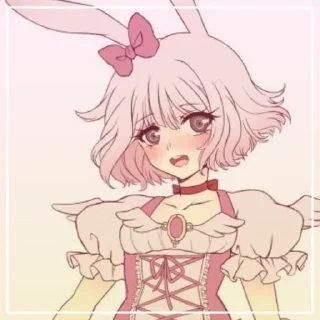 🎀 emoji Human!Usami :: @UsamiHope Telegram sticker 5 of 50