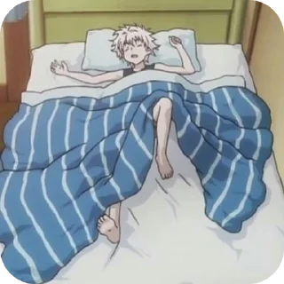 👄 emoji Killua      (@rice_kitten) Telegram sticker 6 of 25