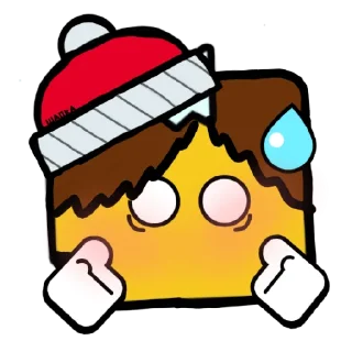 😓 emoji писька шапки🤪 Telegram sticker 20 of 22