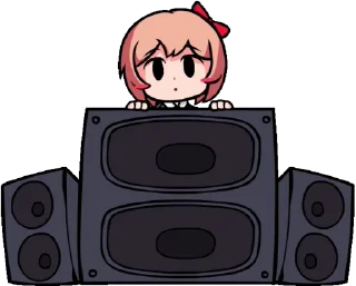🌟 emoji Sayori FNF Telegram sticker 8 of 30