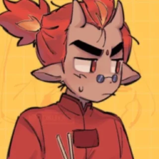 😞 emoji monkie kid Telegram sticker 8 of 90