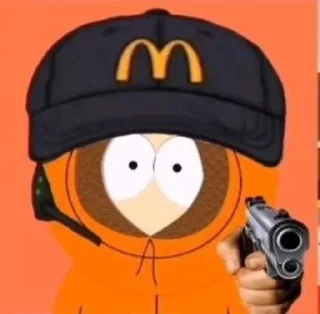 Sticker from саус парк, шлендры