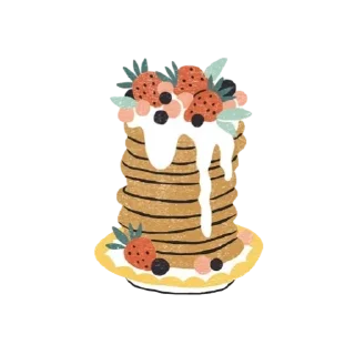 🥞 emoji https://t.me/stikeri_1213 Telegram sticker 18 of 67