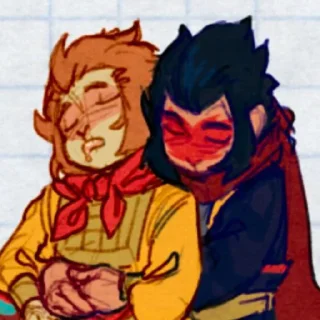 😴 emoji monkeys in love Telegram sticker 22 of 45