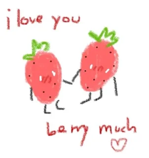 🌟 emoji I love you 💗 Telegram sticker 23 of 68