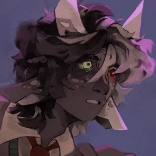 🌇 emoji `."– Ranboo¿ -,, ·' Telegram sticker 7 of 120