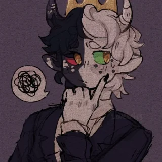 🌇 emoji `."– Ranboo¿ -,, ·' Telegram sticker 17 of 120