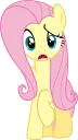 😣 emoji Fluttershy Pony Telegram sticker 5 of 48