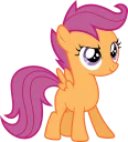 😏 emoji Scootaloo Pony Telegram sticker 13 of 35