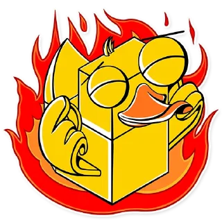 😌 emoji Yellow Stickers Telegram sticker 12 of 58