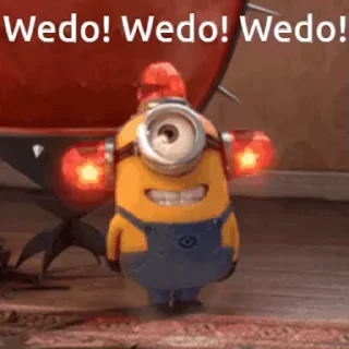 🤨 emoji Minions Telegram sticker 2 of 41