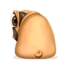 😒 emoji Мопс Халк Telegram sticker 7 of 30