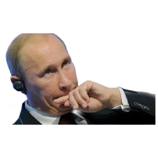 Sticker from Putin