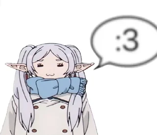 🌟 emoji фрирен от полупопера Telegram sticker 20 of 65