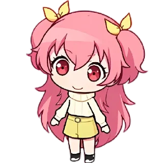 Sticker from Airi Momoi @sashussekai
