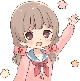 👋 emoji Usagikei Kanojo Pt.2 @jp_stickers Telegram sticker 20 of 40