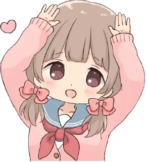 🙆 emoji Usagikei Kanojo Pt.2 @jp_stickers Telegram sticker 17 of 40