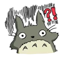 Sticker from Totoro