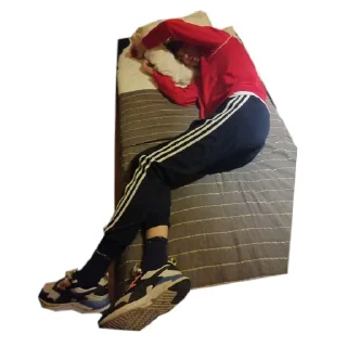 🛏 emoji МЕССЛАЙФ СТИКОРЫ Telegram sticker 9 of 41