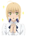 Sticker from Fate Stay Night