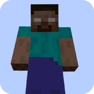 🔥 emoji Herobrine • @Earth928B Telegram sticker 14 of 45