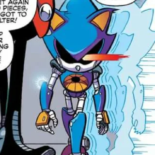 💢 emoji Metal Sonic by @sonic_the_hednehog Telegram sticker 12 of 120