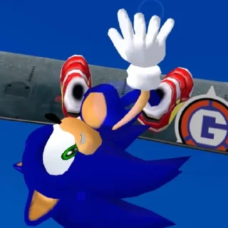 😼 emoji Sonic Adventure 2 by (@sonic_the_hednehog) Telegram sticker 9 of 90
