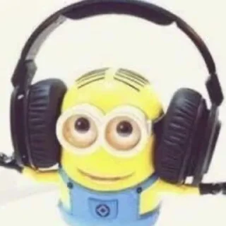 🎵 emoji minions Telegram sticker 8 of 18