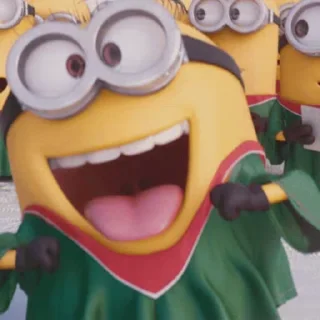 😁 emoji Minions Telegram sticker 16 of 41