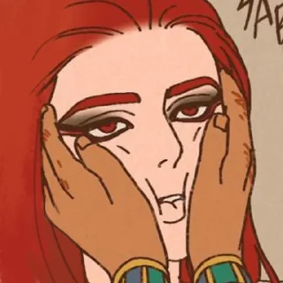 🍷 emoji сучка войны Telegram sticker 7 of 53