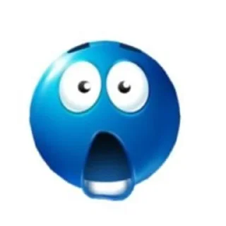 🌟 emoji blue emoji Telegram sticker 14 of 24