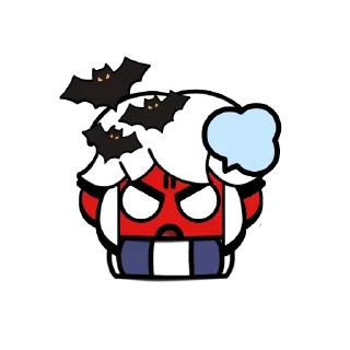 🤬 emoji Мрачный Уголок Telegram sticker 9 of 13
