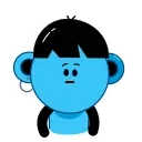 😱 emoji COOL GUY Telegram sticker 4 of 28