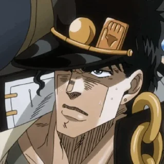 🐢 emoji @EARTH928B <- БОЛЬШЕ СТИКОВ ДЖОДЖО JOJO Telegram sticker 9 of 100
