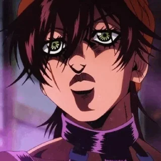 🐢 emoji @EARTH928B <- БОЛЬШЕ СТИКОВ ДЖОДЖО JOJO Telegram sticker 20 of 100