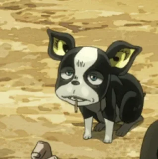 🐢 emoji @EARTH928B <- БОЛЬШЕ СТИКОВ ДЖОДЖО JOJO Telegram sticker 14 of 100